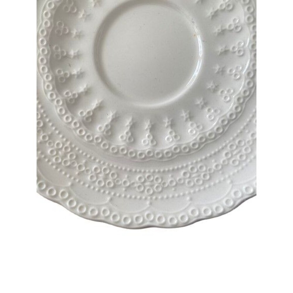Rare Vintage Spode England Saucers Set of 2 Jewel Imperial From A Design Marked - Picture 8 of 8